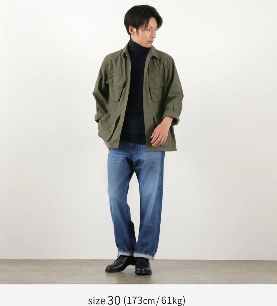 Jeans^JAPAN BLUE JEANS / J504 Circle Loose 12.5oz African Cotton Selvic Used Wash used-wash
