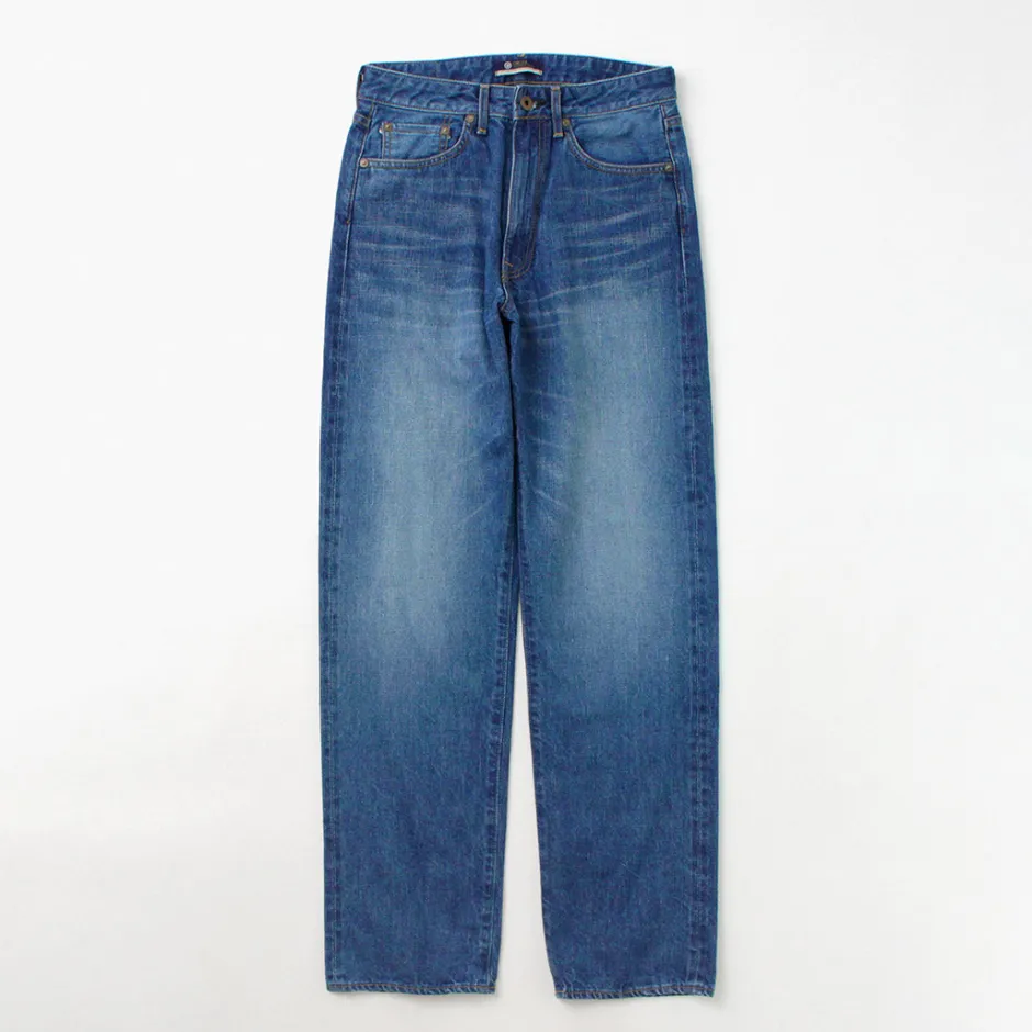 Jeans^JAPAN BLUE JEANS / J504 Circle Loose 12.5oz African Cotton Selvic Used Wash used-wash