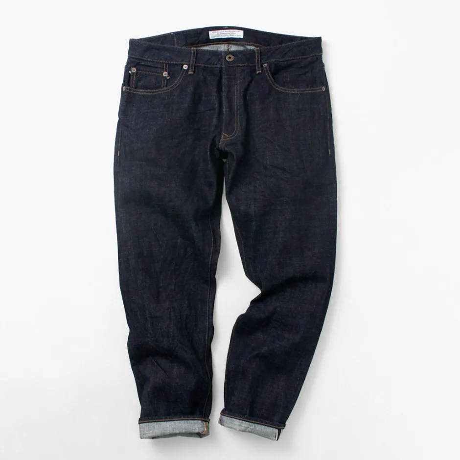 Jeans^JAPAN BLUE JEANS / 16oz Monster Denim Semi-Wide Tapered 5P dark-indigo