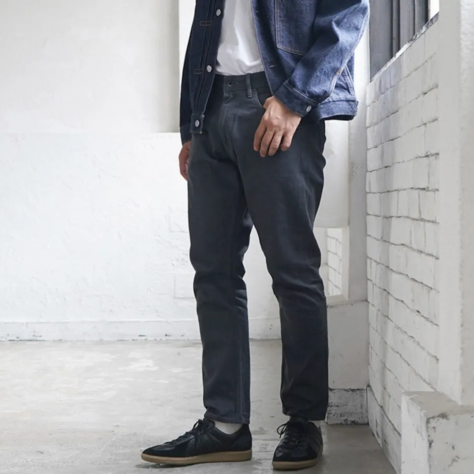 Jeans^JAPAN BLUE JEANS / Prep 12oz Selvage Greck Jeans gray