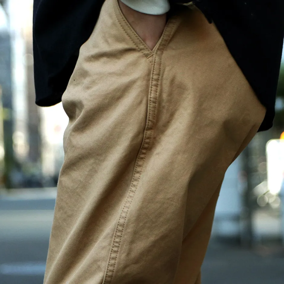 Work Pants & Chinos^JAPAN BLUE JEANS / RJB1610 40/3 High Count Twill Wide Tapered Vintage Chinos