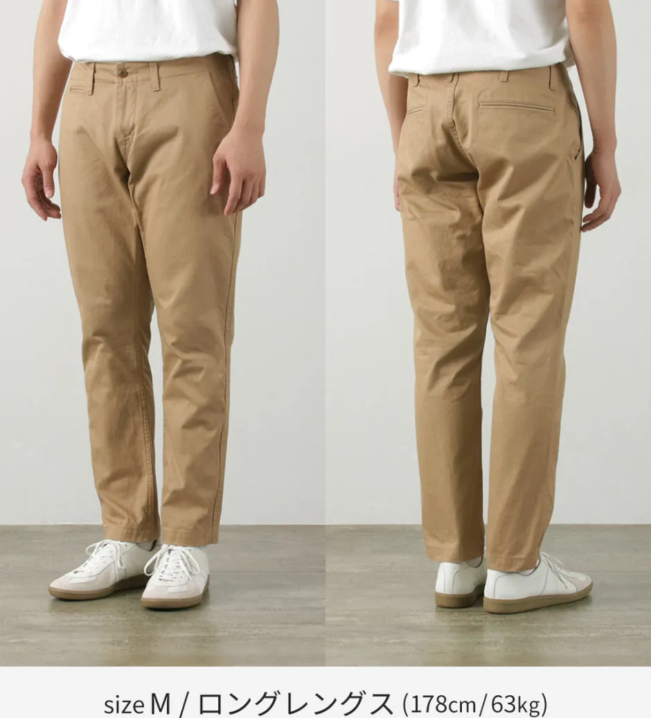 Work Pants & Chinos^JAPAN BLUE JEANS / RJB1610 40/3 High Count Twill Wide Tapered Vintage Chinos