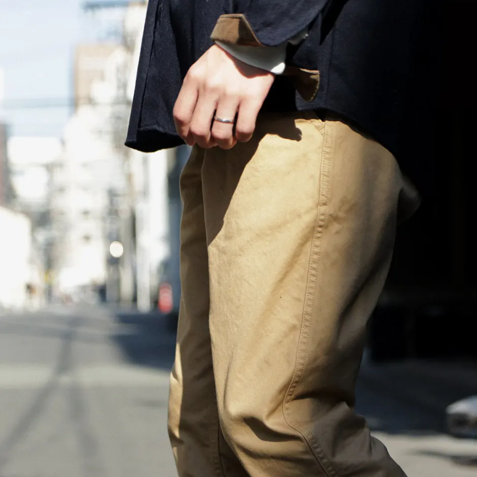 Work Pants & Chinos^JAPAN BLUE JEANS / RJB1610 40/3 High Count Twill Wide Tapered Vintage Chinos