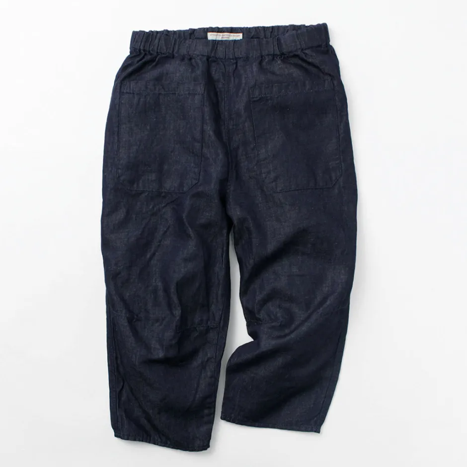 Jeans^JAPAN BLUE JEANS / RJB7570 Cotton Linen Denim Knicker Trousers indigo