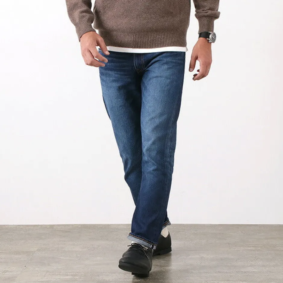 Jeans^JAPAN BLUE JEANS / RJB6140-ME Selvic Ankle Cut Slim Tapered Jeans indigo