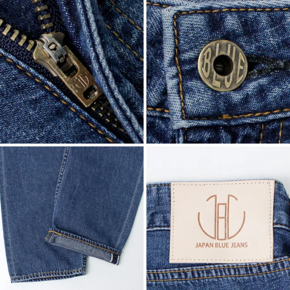 Jeans^JAPAN BLUE JEANS / RJB6111Prep 8oz Melrose Finish Summer Denim Selvic Jeans used-wash