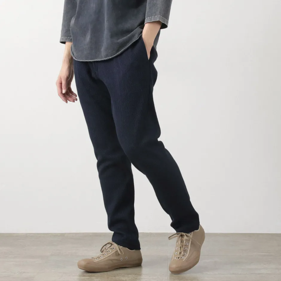 Trousers^JAPAN BLUE JEANS / Sashiko Easy Tapered Pants Indigo