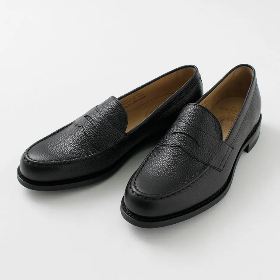 Leather Shoes & Boots^JOSEPH CHEANEY / Howard R Coin Loafer Grained Calf black