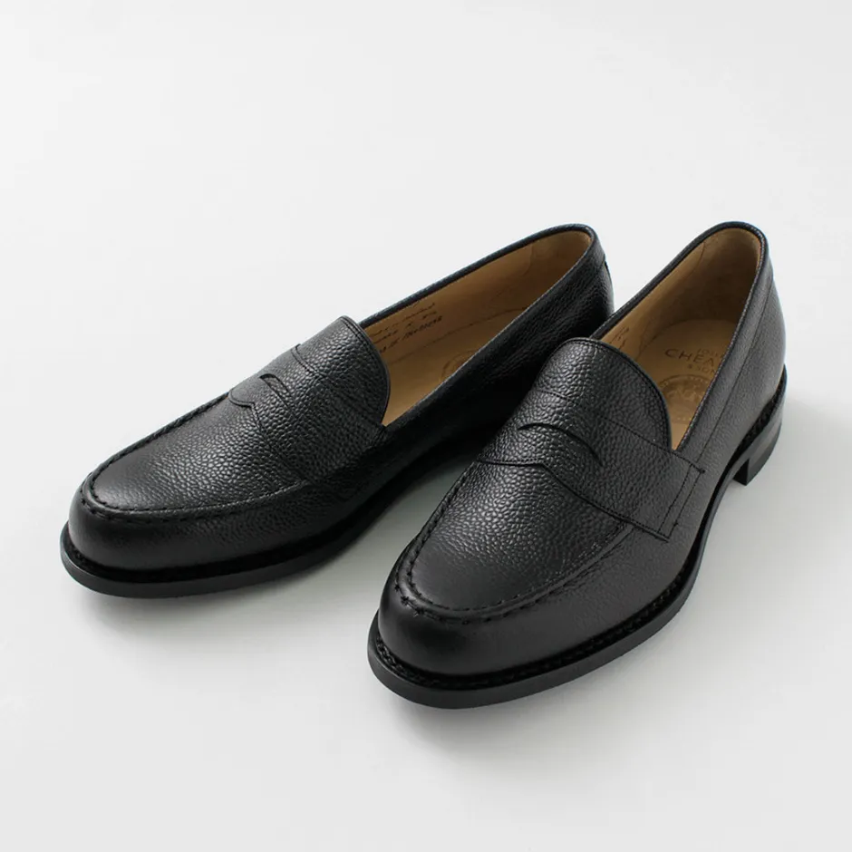 Leather Shoes & Boots^JOSEPH CHEANEY / Howard R Coin Loafer Grained Calf black