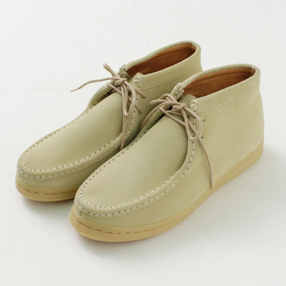 Leather Shoes & Boots^MANEBU / Boomid Suede Chukka Shoes