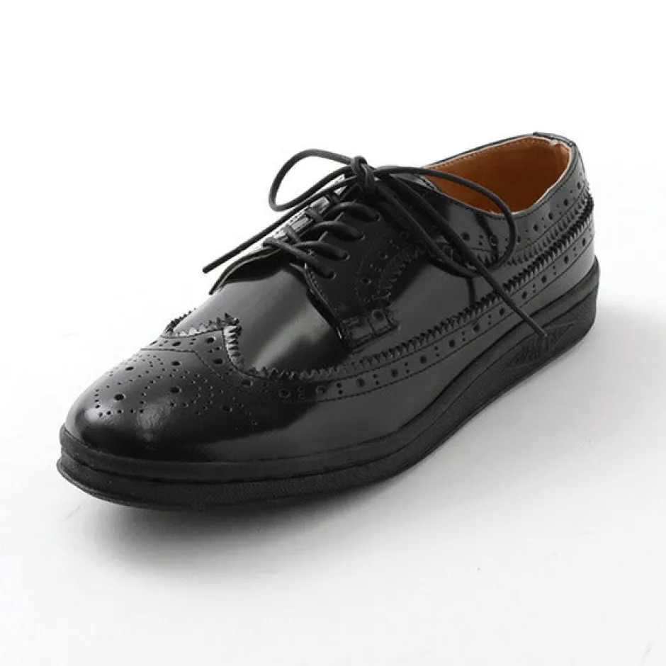 Leather Shoes & Boots^MANEBU / MNB-003 Leather Sneakers