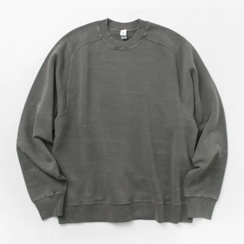 Sweatshirts^MOC T / Neon Script Loopwheel Overdyed Raglan Long Sleeve Sweatshirt