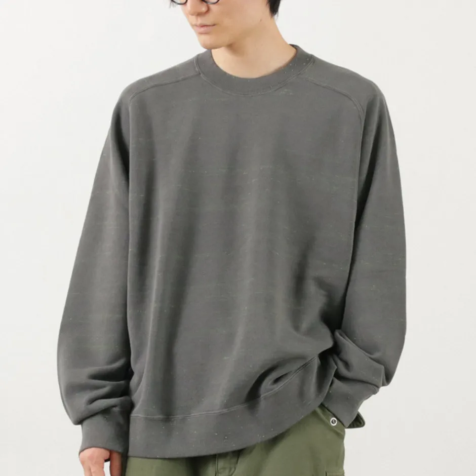 Sweatshirts^MOC T / Neon Script Loopwheel Overdyed Raglan Long Sleeve Sweatshirt