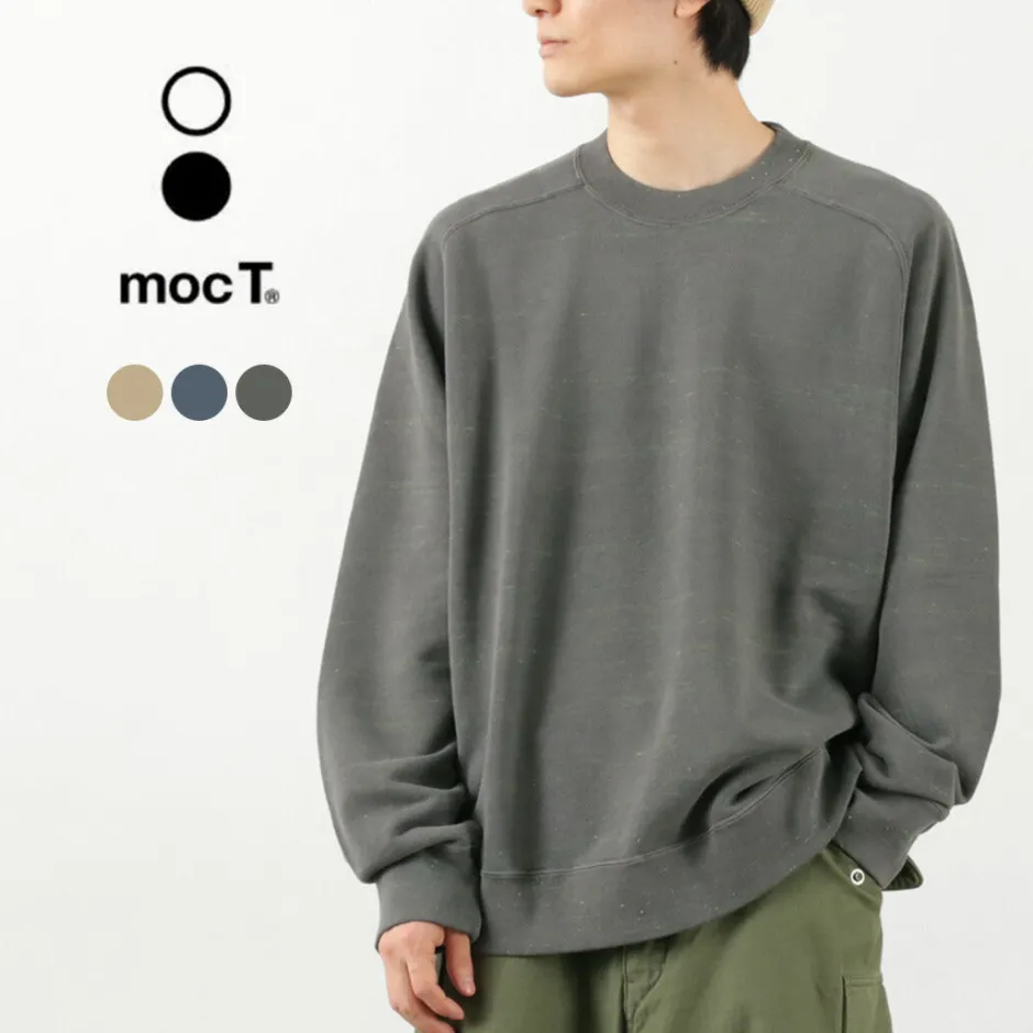 Sweatshirts^MOC T / Neon Script Loopwheel Overdyed Raglan Long Sleeve Sweatshirt