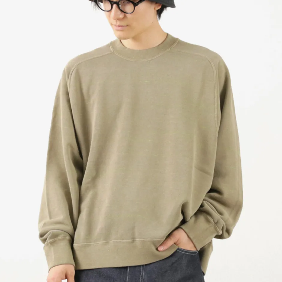 Sweatshirts^MOC T / Neon Script Loopwheel Overdyed Raglan Long Sleeve Sweatshirt