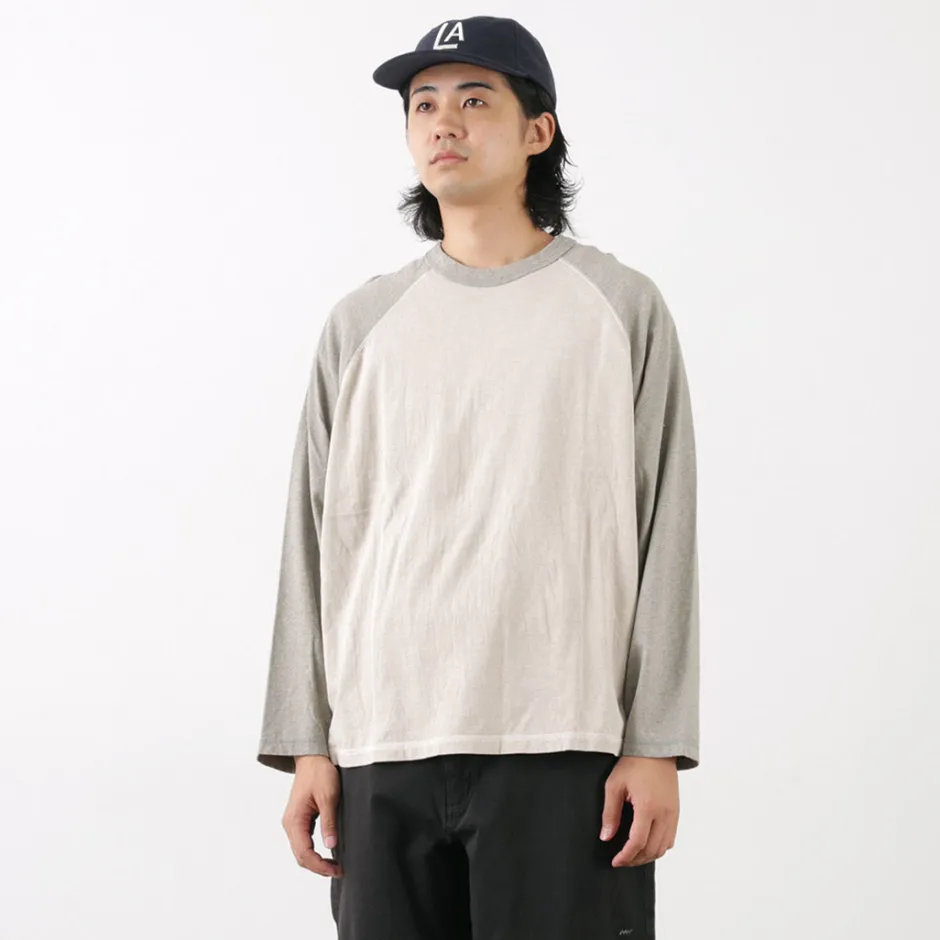 moc_t__overdyed_baseball_long_sleeve_big_tee_12.webp T-Shirts^MOC T / Overdyed Baseball Long Sleeve Big Tee