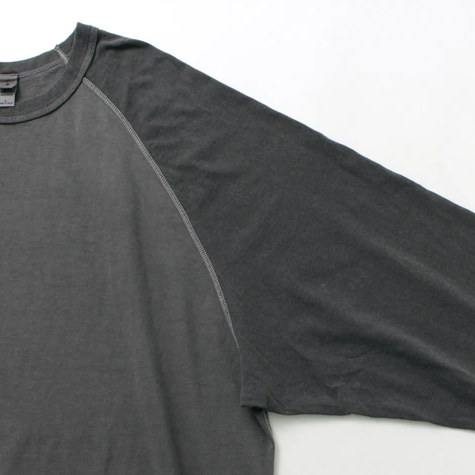moc_t__overdyed_baseball_long_sleeve_big_tee_14.webp T-Shirts^MOC T / Overdyed Baseball Long Sleeve Big Tee