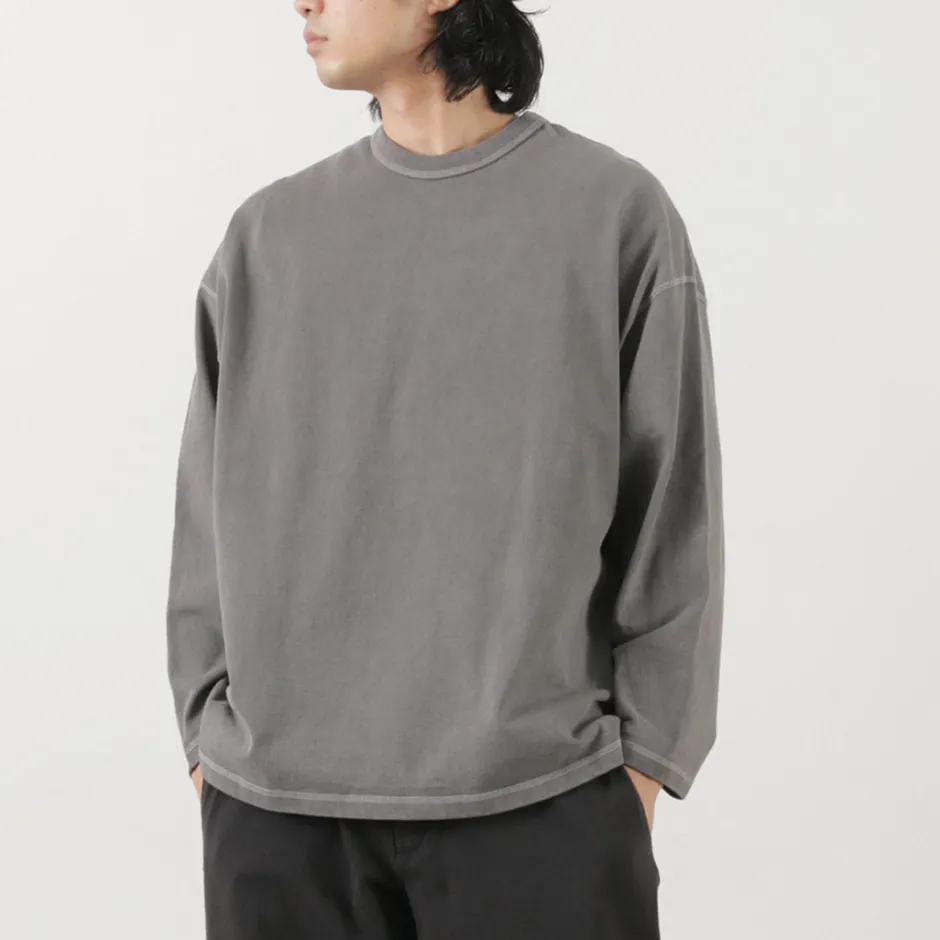 T-Shirts^MOC T / Plating Jersey Crew Neck Long Sleeve Big Tee