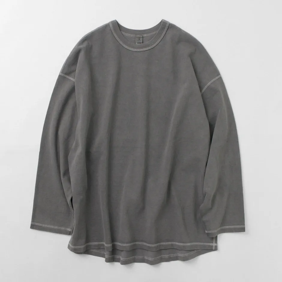 T-Shirts^MOC T / Plating Jersey Crew Neck Long Sleeve Big Tee