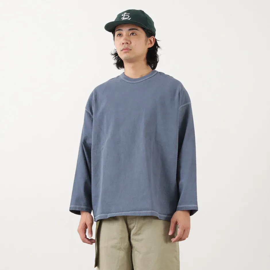 T-Shirts^MOC T / Plating Jersey Crew Neck Long Sleeve Big Tee
