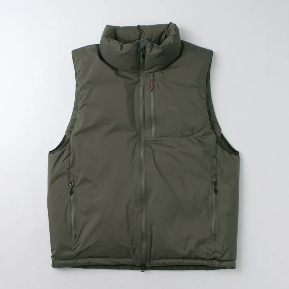 Down Wear^NANGA / Aurora Tex Stand Collar Down Vest