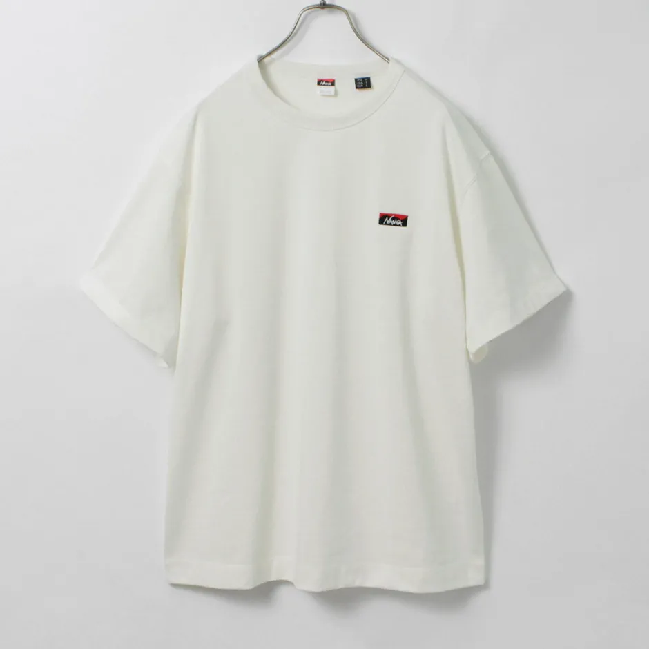 T-Shirts^NANGA / Eco Hybrid Box Logo Embroidery T-Shirt