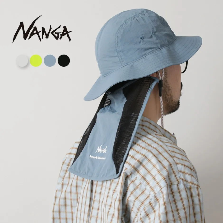 nanga__nylon_tusser_sunshade_hat_5.webp Hats^NANGA / Nylon Tusser Sunshade Hat