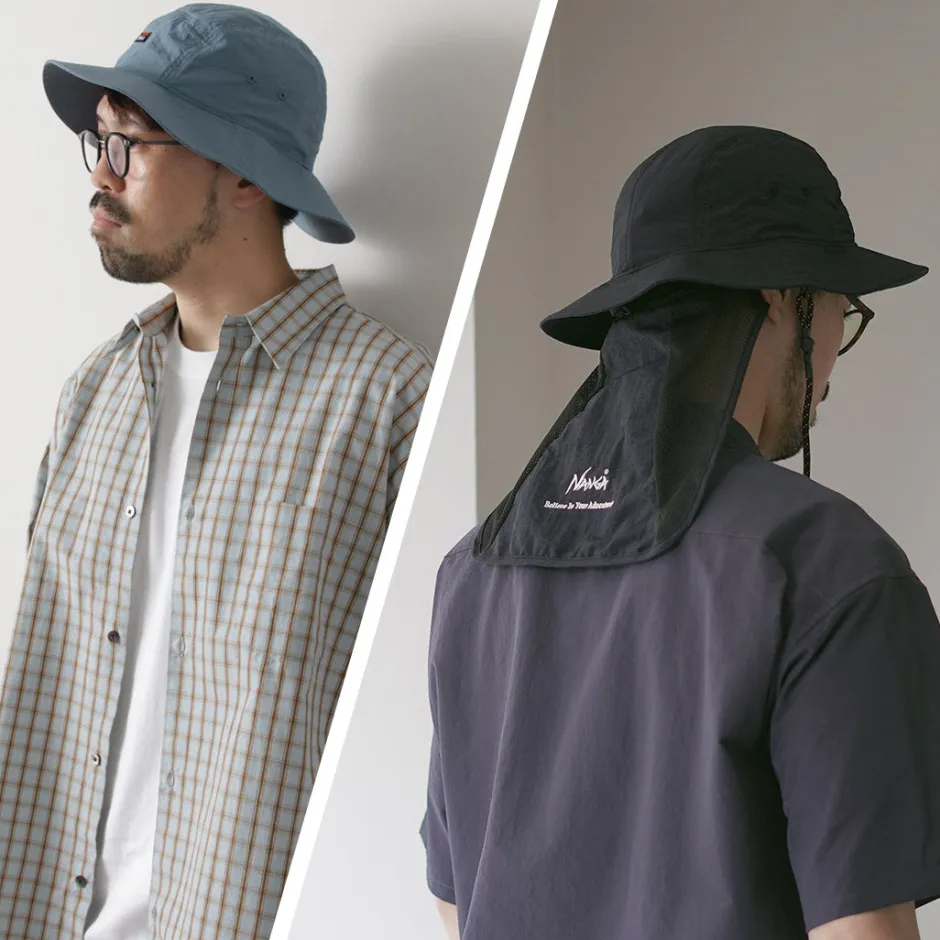 nanga__nylon_tusser_sunshade_hat_9.webp Hats^NANGA / Nylon Tusser Sunshade Hat