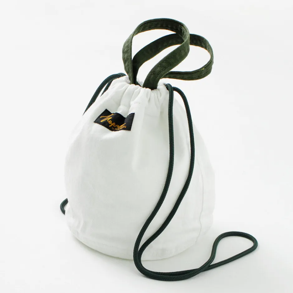 Tote Bags^NAPRON / 8oz Denim Patient Bag Small 5L white
