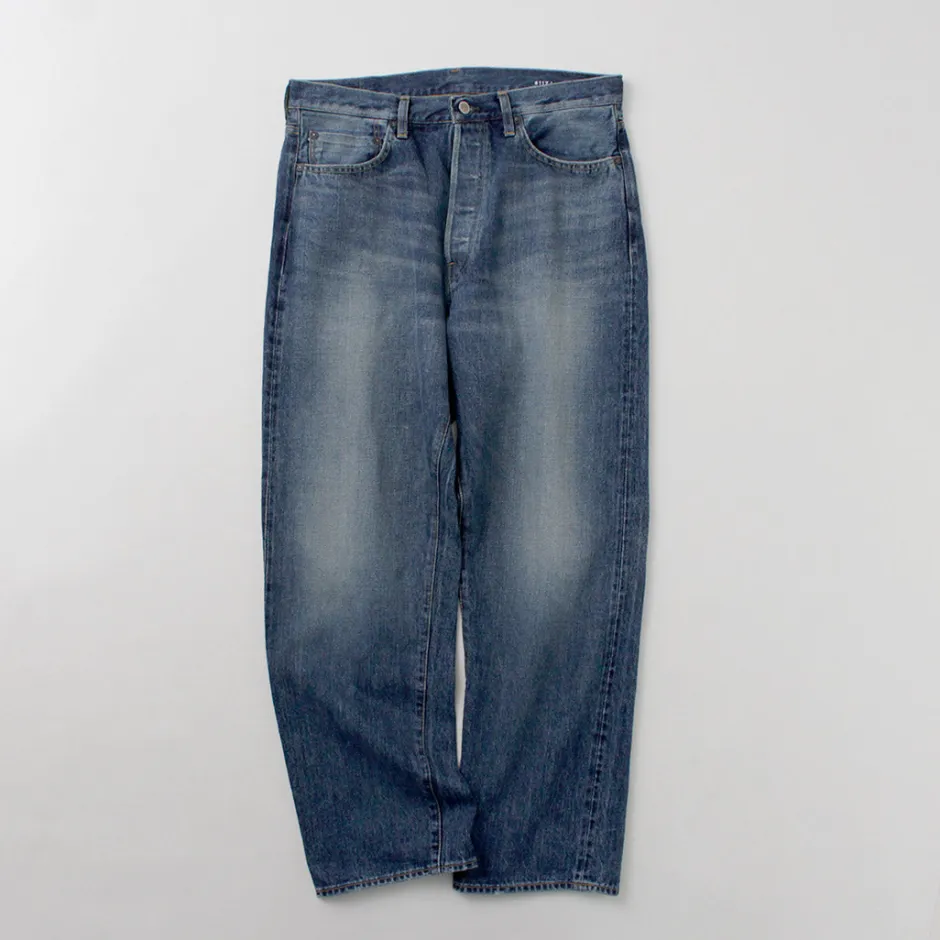 Jeans^ORDINARY FITS / Loose Denim Used indigo