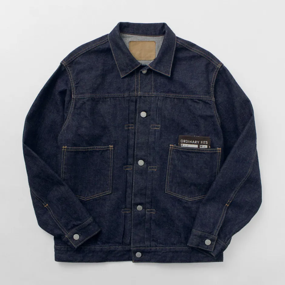 Jackets^ORDINARY FITS / 2nd Type Denim Jacket One-washed indigo