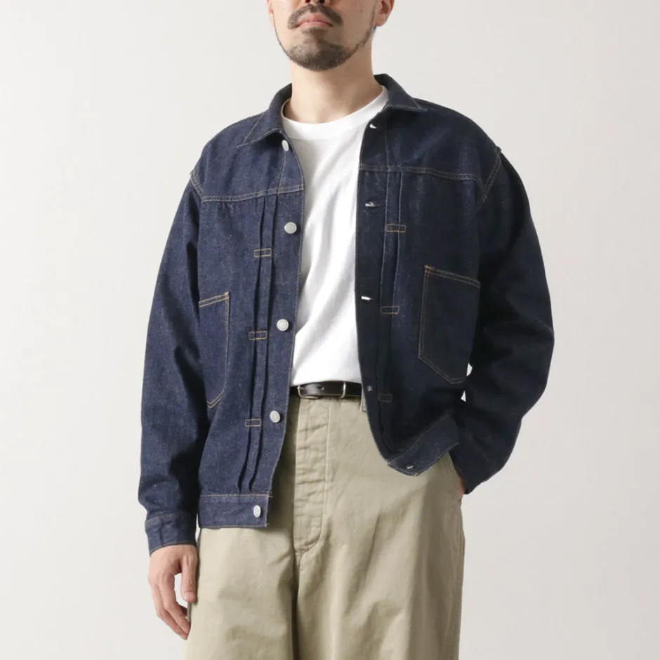 Jackets^ORDINARY FITS / 2nd Type Denim Jacket One-washed indigo