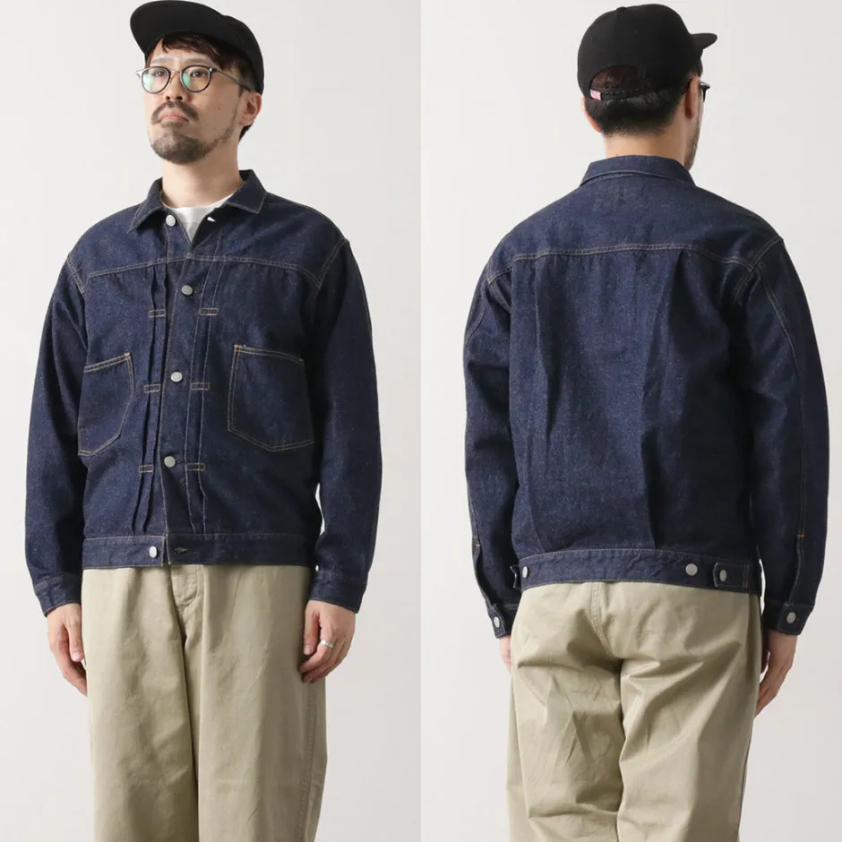 Jackets^ORDINARY FITS / 2nd Type Denim Jacket One-washed indigo