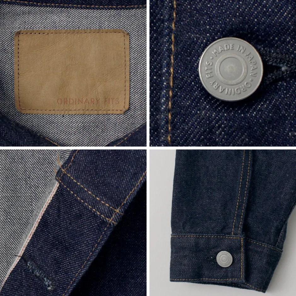 Jackets^ORDINARY FITS / 2nd Type Denim Jacket One-washed indigo