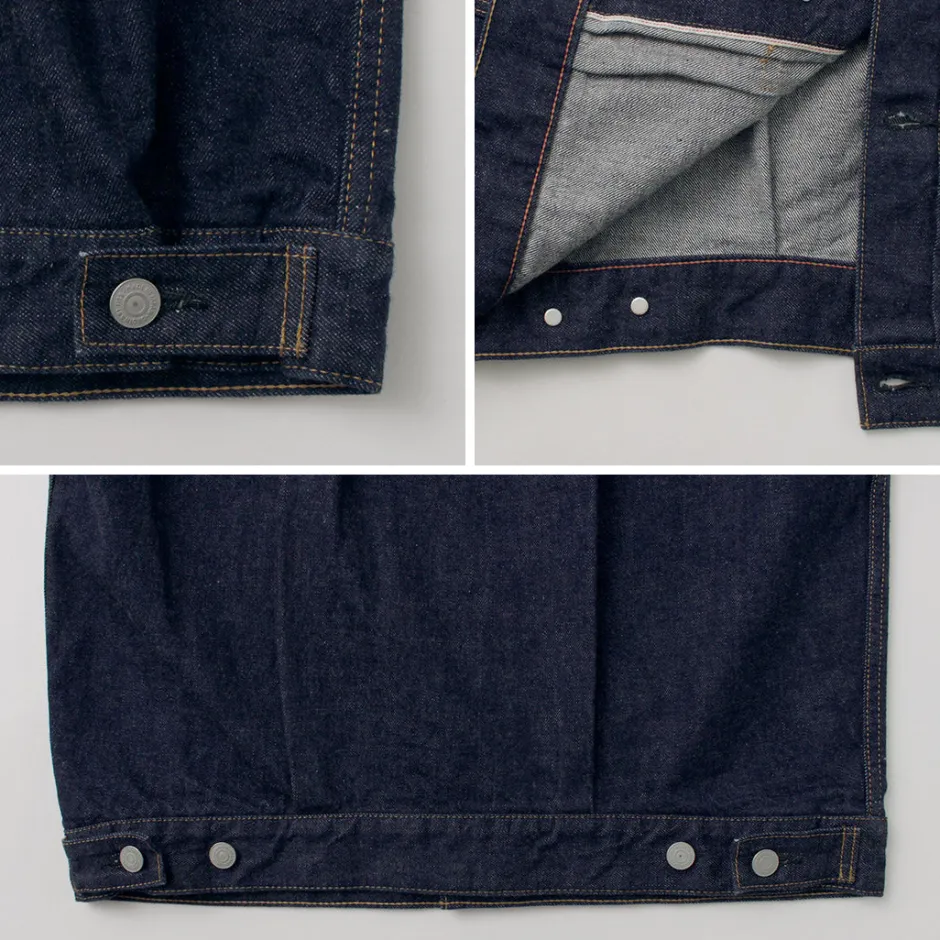 Jackets^ORDINARY FITS / 2nd Type Denim Jacket One-washed indigo