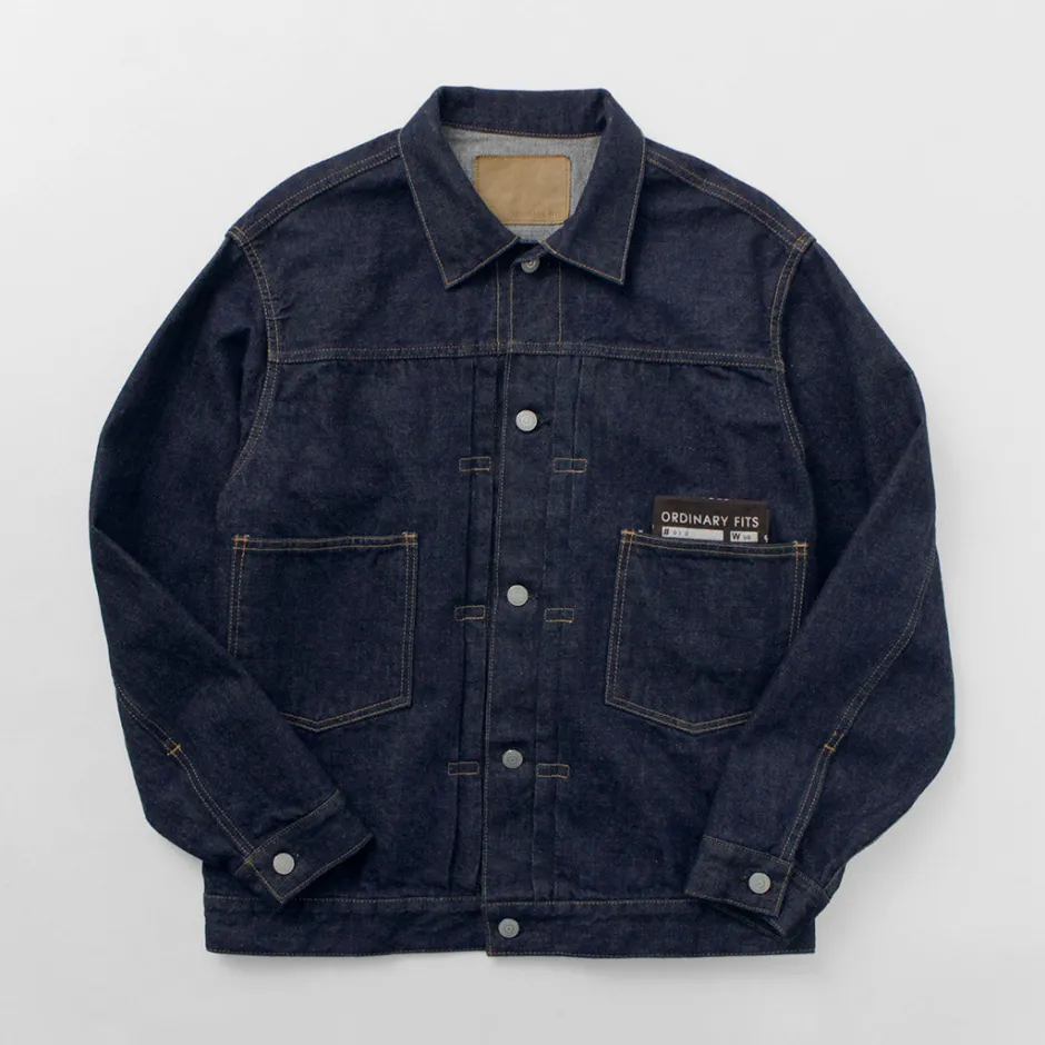 Jackets^ORDINARY FITS / 2nd Type Denim Jacket One-washed indigo