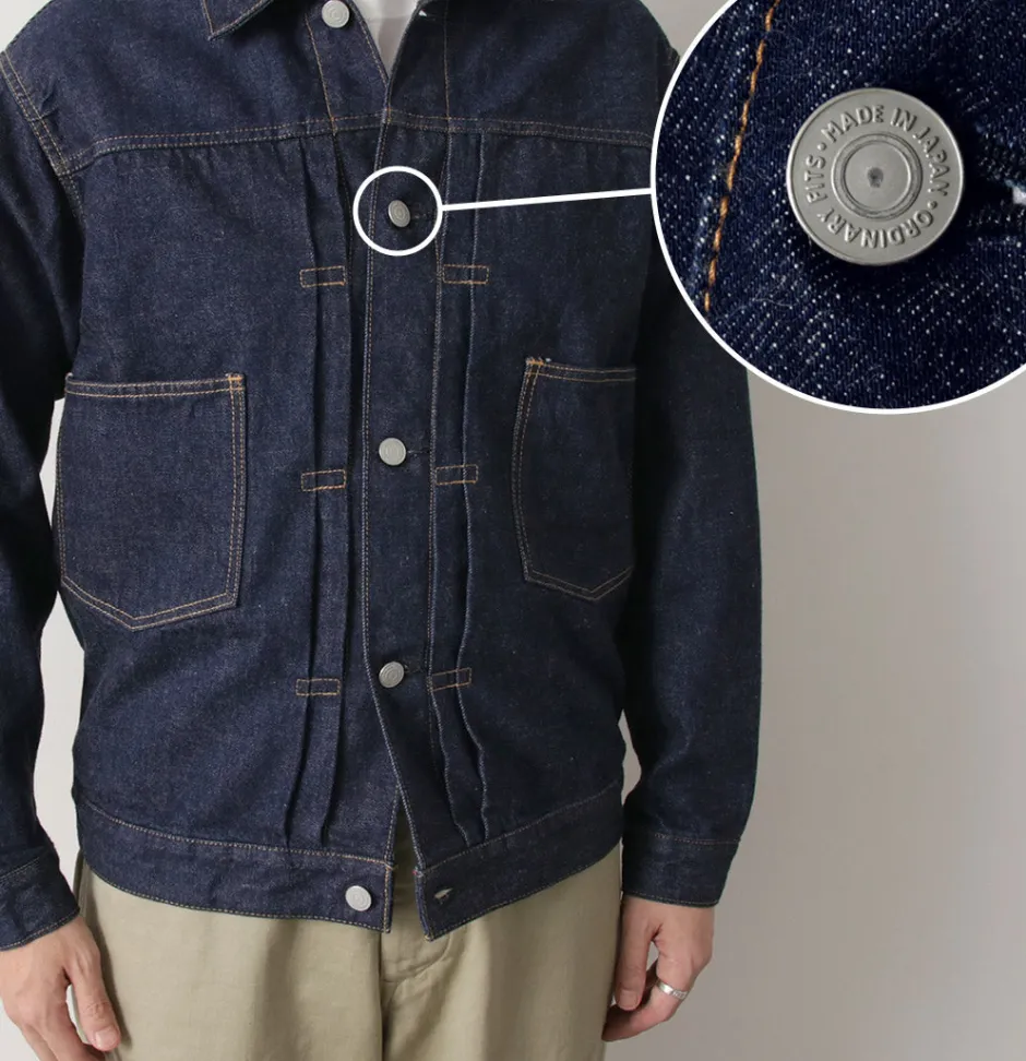 Jackets^ORDINARY FITS / 2nd Type Denim Jacket One-washed indigo