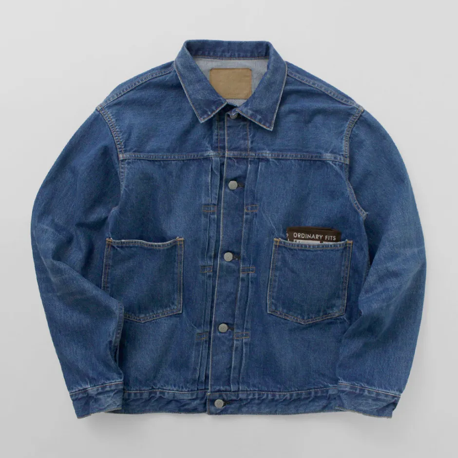 Jackets^ORDINARY FITS / 2nd type jacket used finish denim
