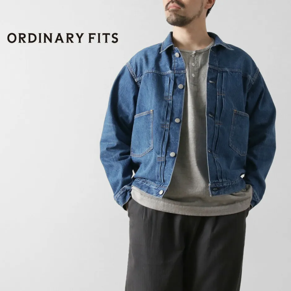 Jackets^ORDINARY FITS / 2nd type jacket used finish denim