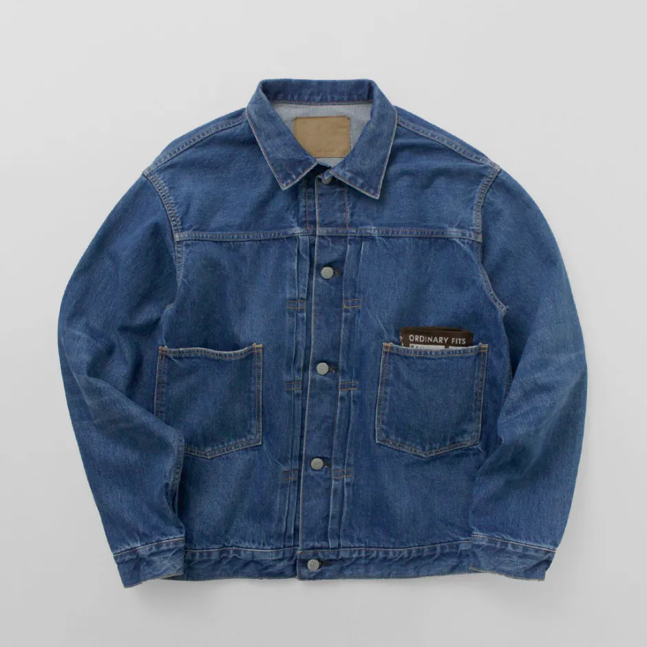 Jackets^ORDINARY FITS / 2nd type jacket used finish denim