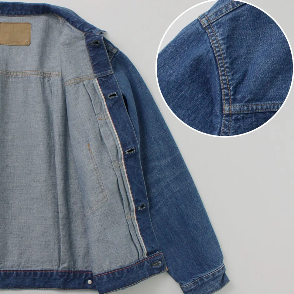 Jackets^ORDINARY FITS / 2nd type jacket used finish denim