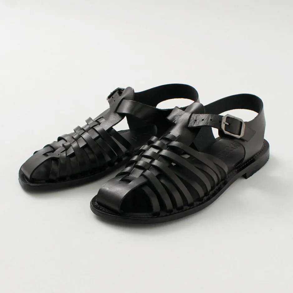 Sandals^PARE GABIA / ALBIZ Gurkha Sandals black