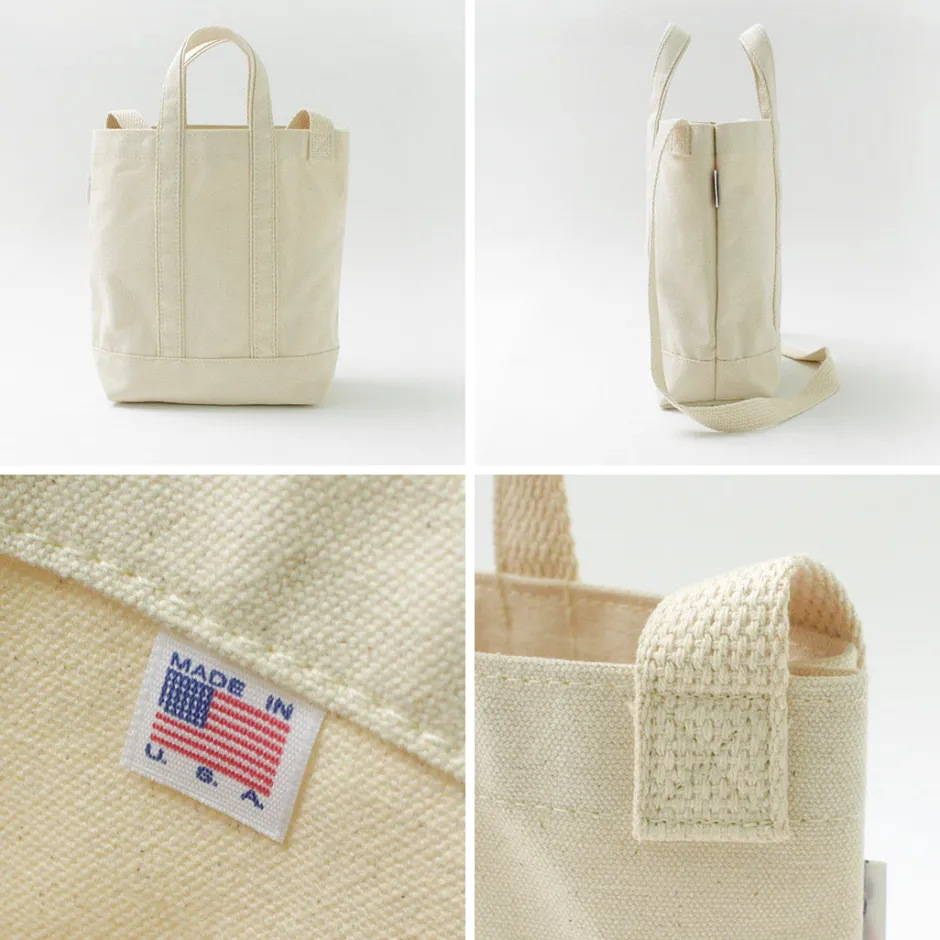 parrott_canvas__shoulder_mini_tote_13.webp Tote Bags^PARROTT CANVAS / Shoulder mini tote natural