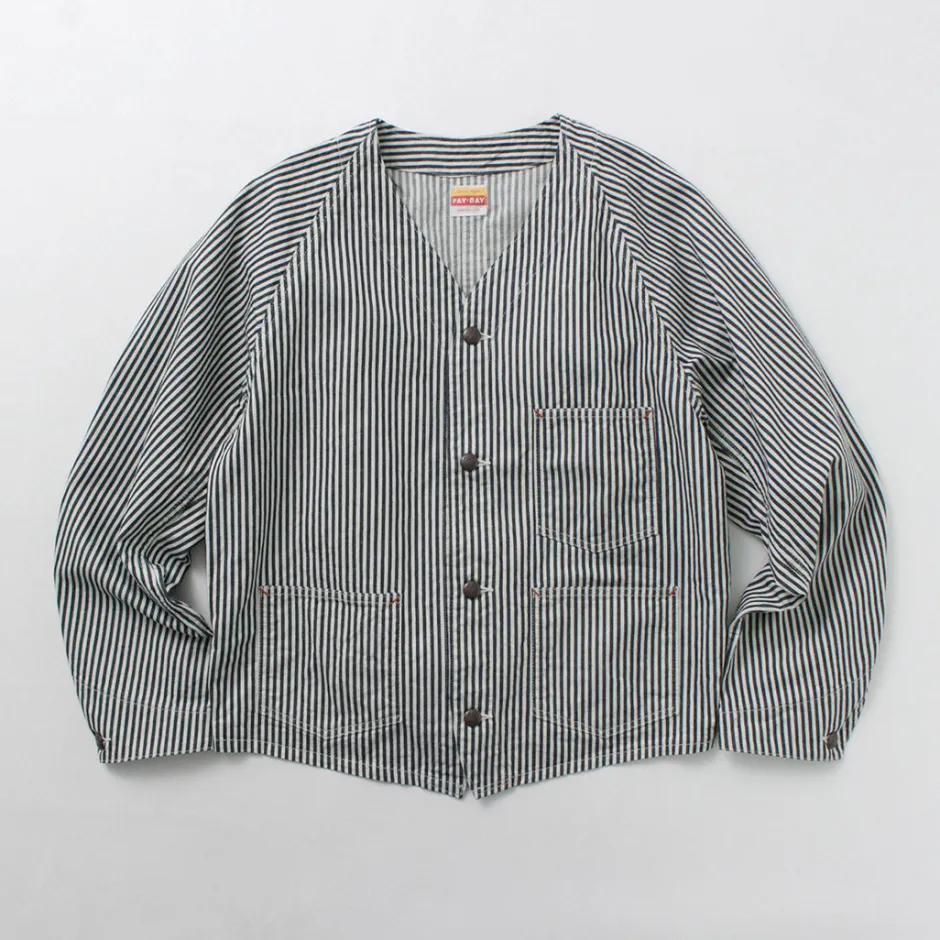 Jackets^PAYDAY / 50s Model Hickory Engineer Jacket navy
