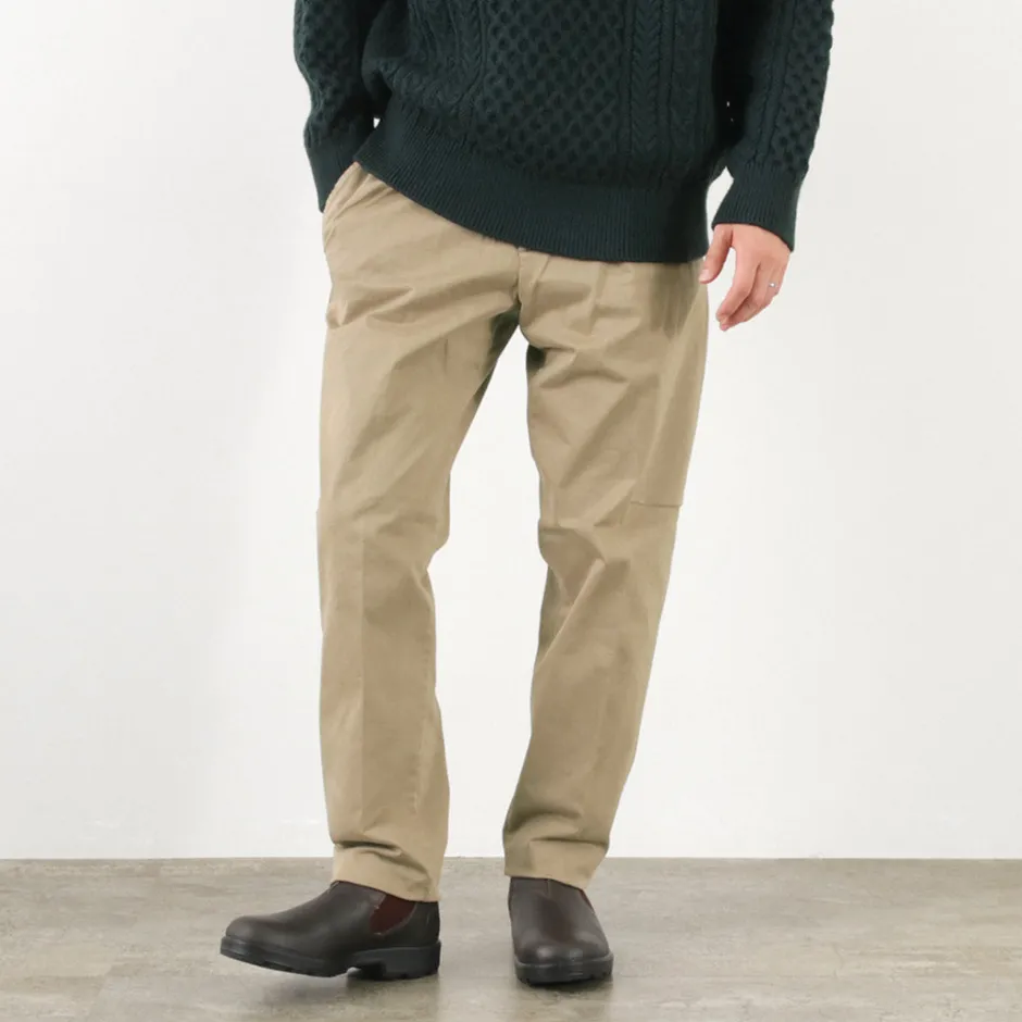 Trousers^PERFECTION / Peach Touch Tapered Easy Pants Slacks Trousers