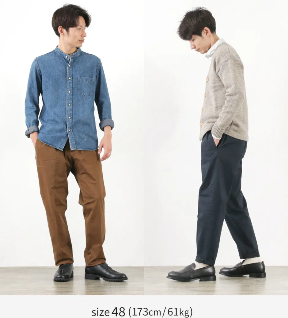 perfection__peach_touch_tapered_easy_pants_slacks_trousers_16.webp Trousers^PERFECTION / Peach Touch Tapered Easy Pants Slacks Trousers