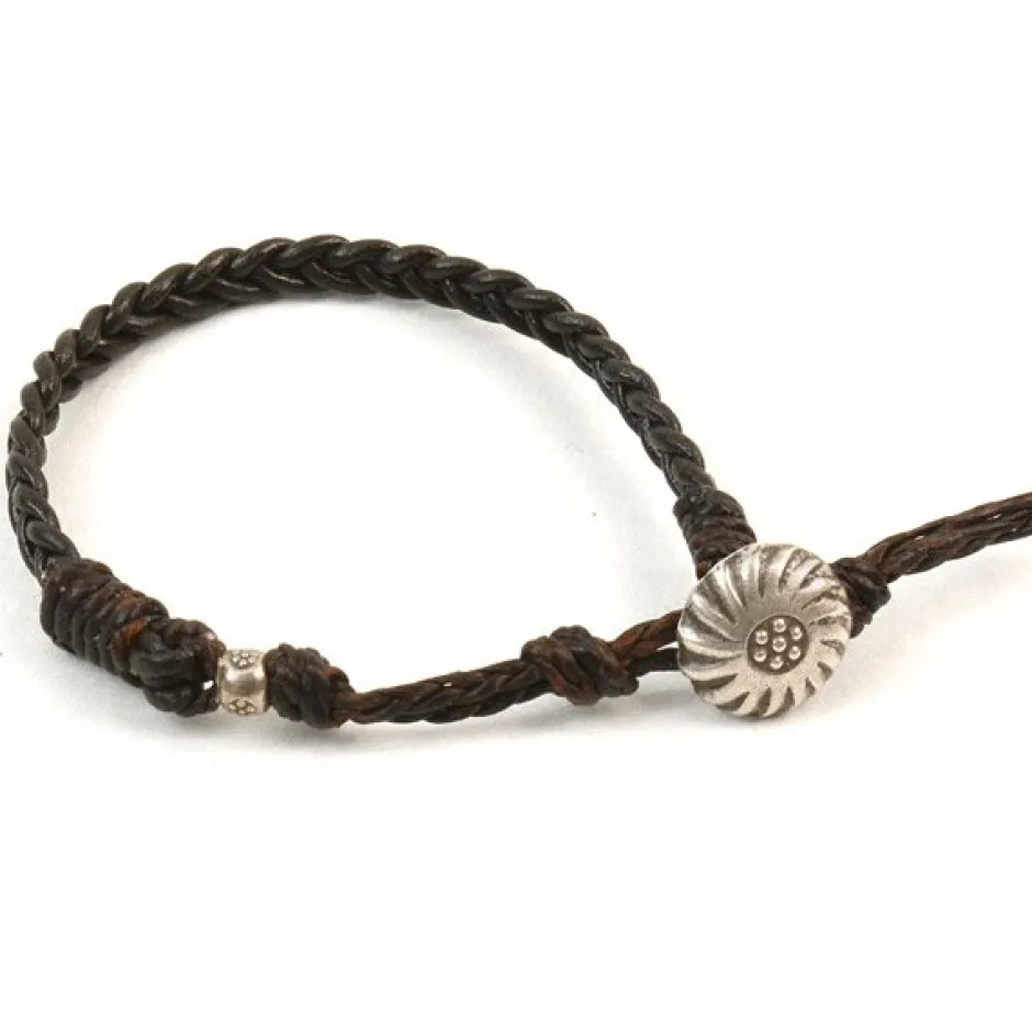 Anklets^PHADUA / Braydid 1.5mm Leather Single Wrap Bracelet