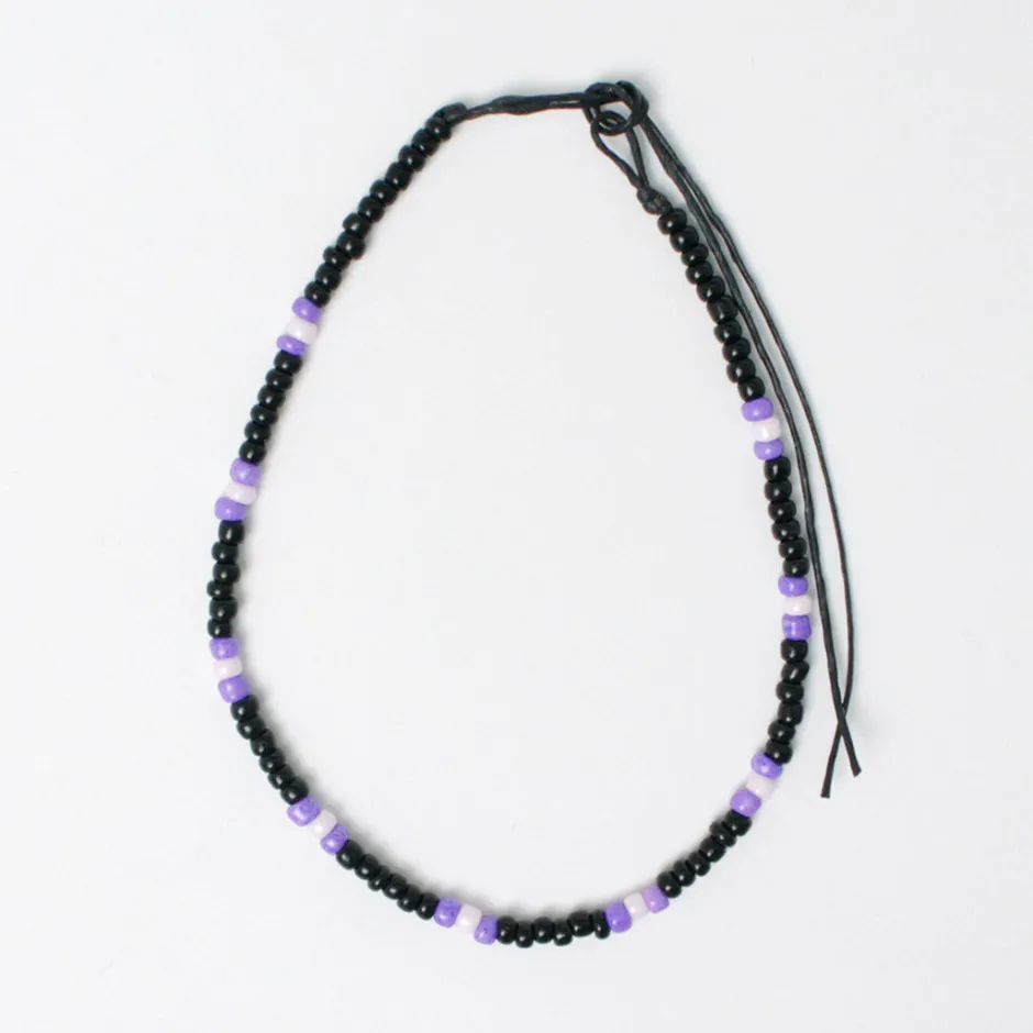 Anklets^PHADUA / Multicolor glass bead anklet