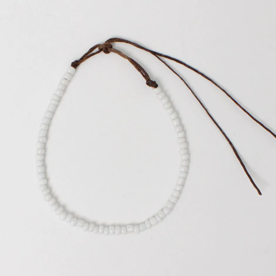 Anklets^PHADUA / Solid glass bead bracelet