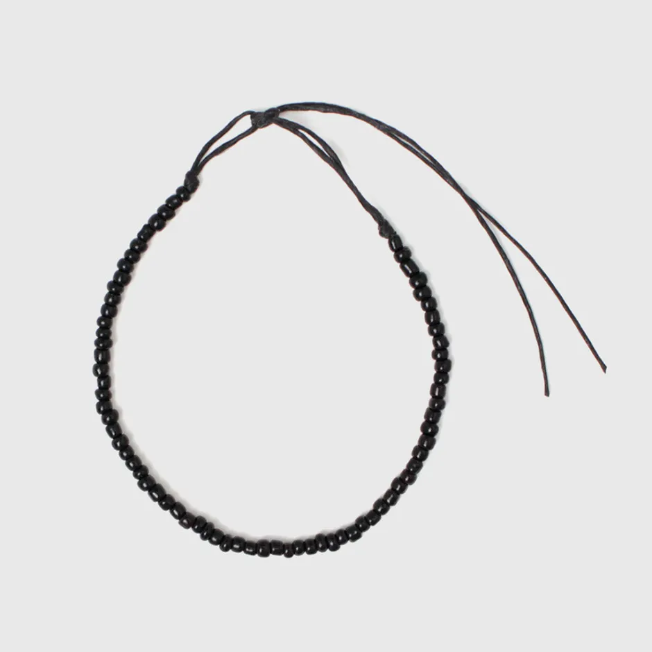 Anklets^PHADUA / Solid glass bead bracelet